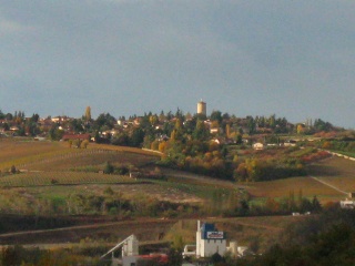 Village on automn